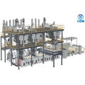 SMMS PP spunmelt composite non-woven fabric production line